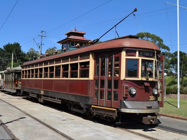 Ride on a historic "wrapping rail" train, celebrating World Children's Day